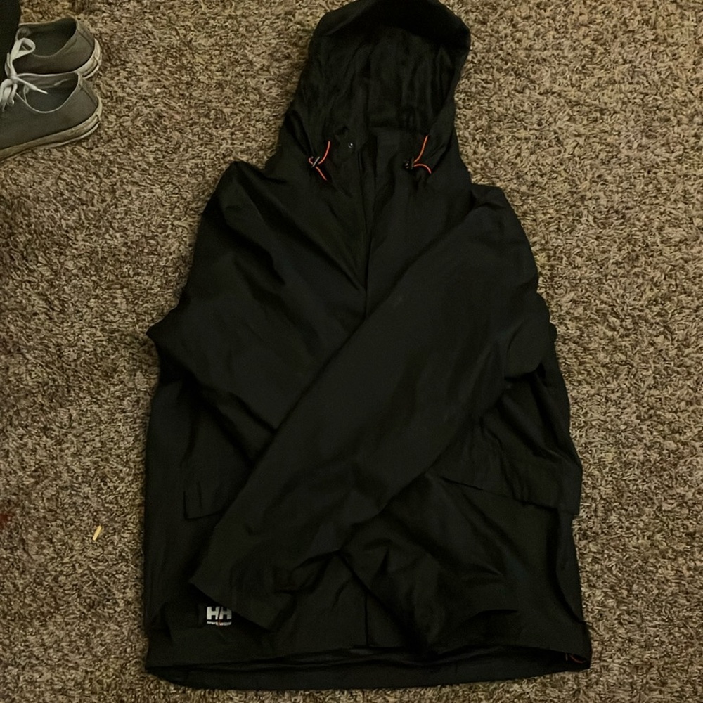 Black Helly Hanson raincoat